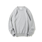 Solid Color Healthy Round Neck Sweater Men and Women Same Style 300g, Customizable Logo/Text/Image.