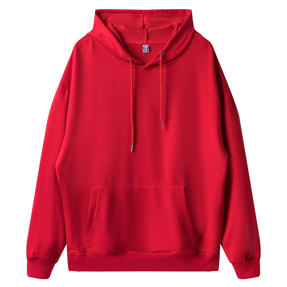 Twill Drop Shoulder Hoodie Unisex 260g, Customizable Logo/Text/Image.